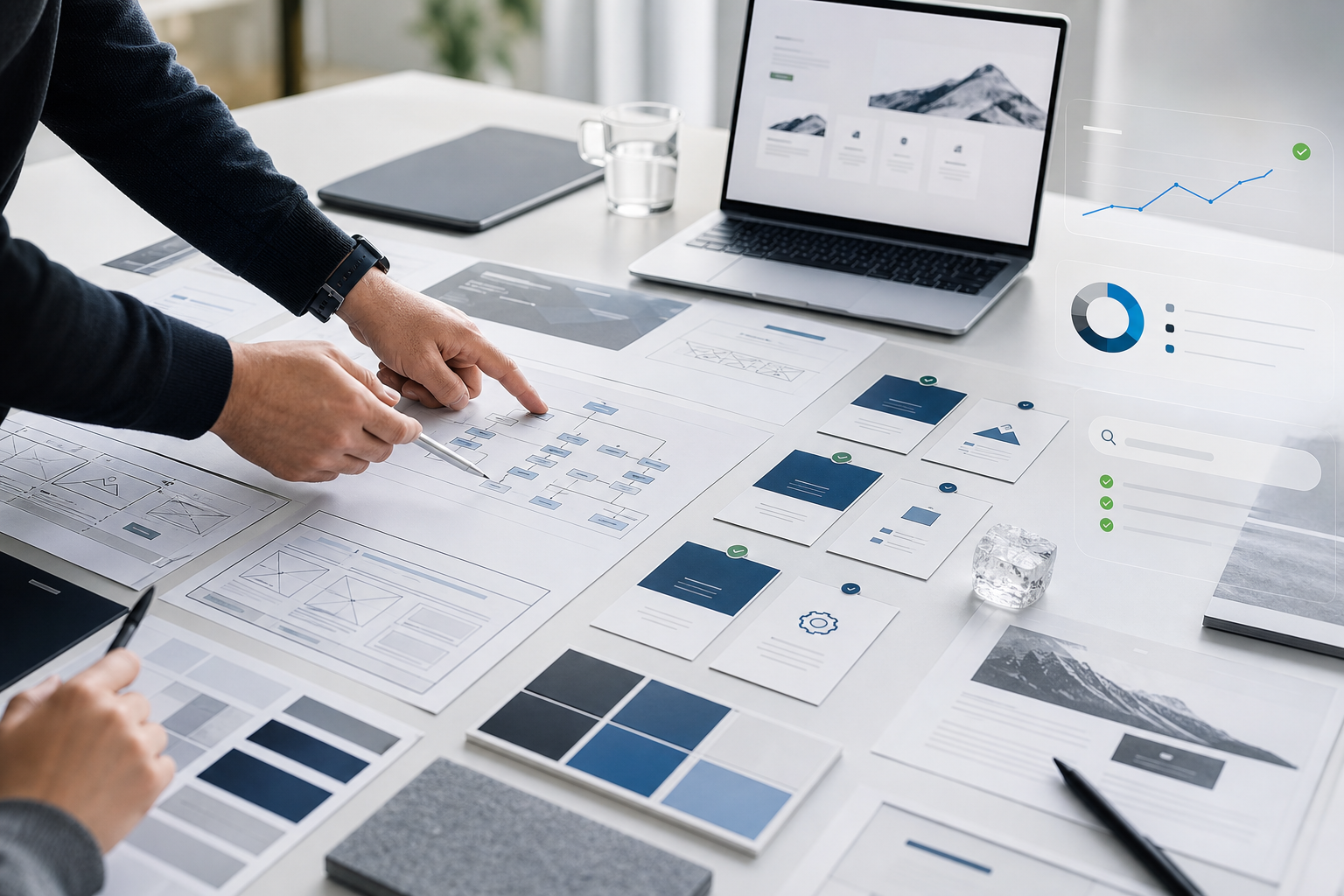 Webdesign Agentur auswählen mit Website Strategie, Projektstruktur und klarer Entscheidung